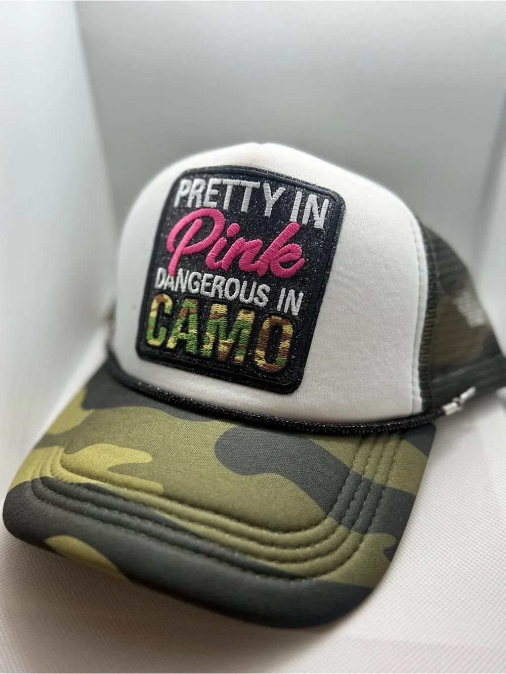 Country hunting Trucker Hat mesh snap back